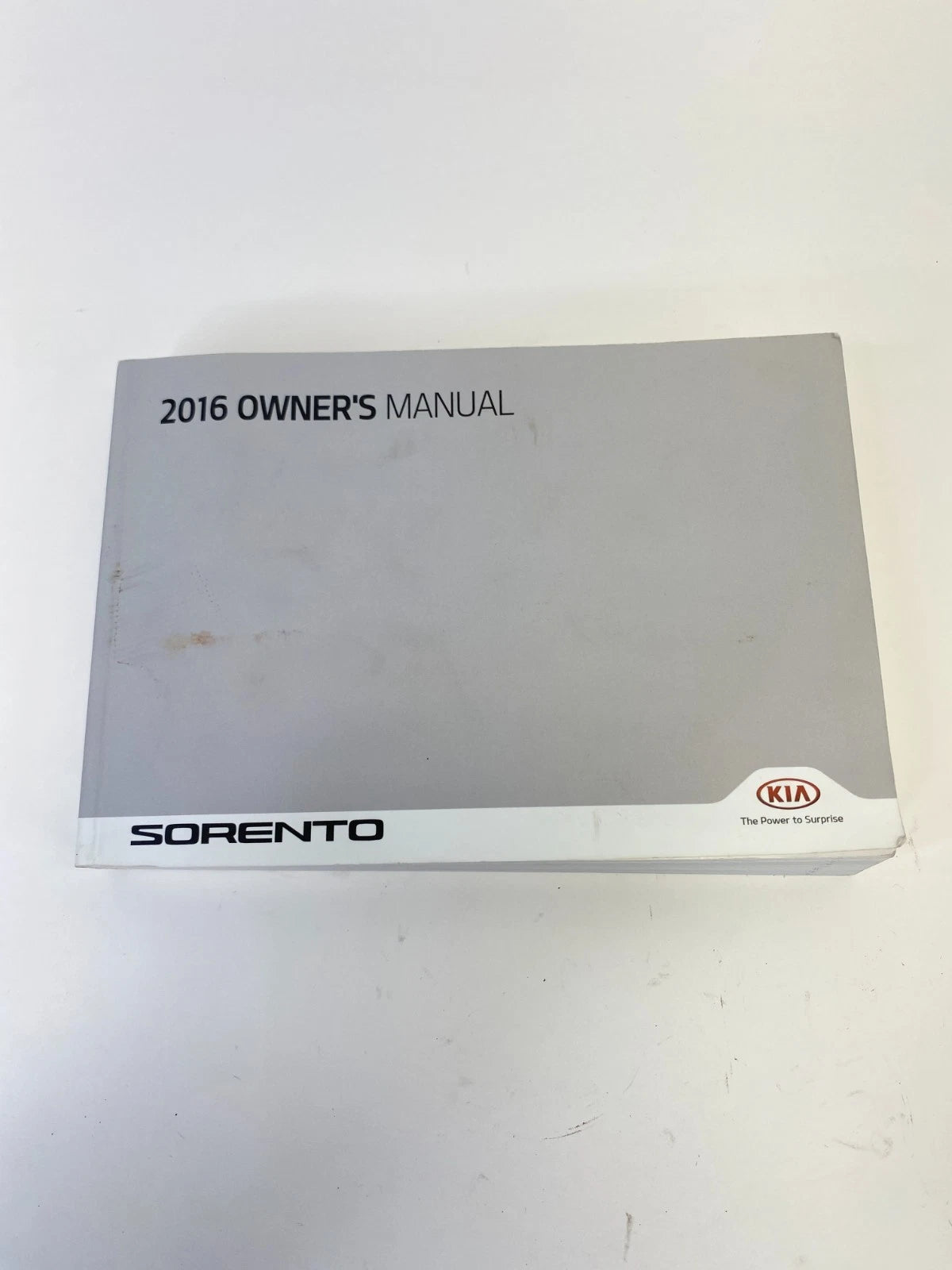 2016 16 KIA SORENTO OWNER'S OWNERS MANUAL GUIDE BOOK W/ CASE OEM