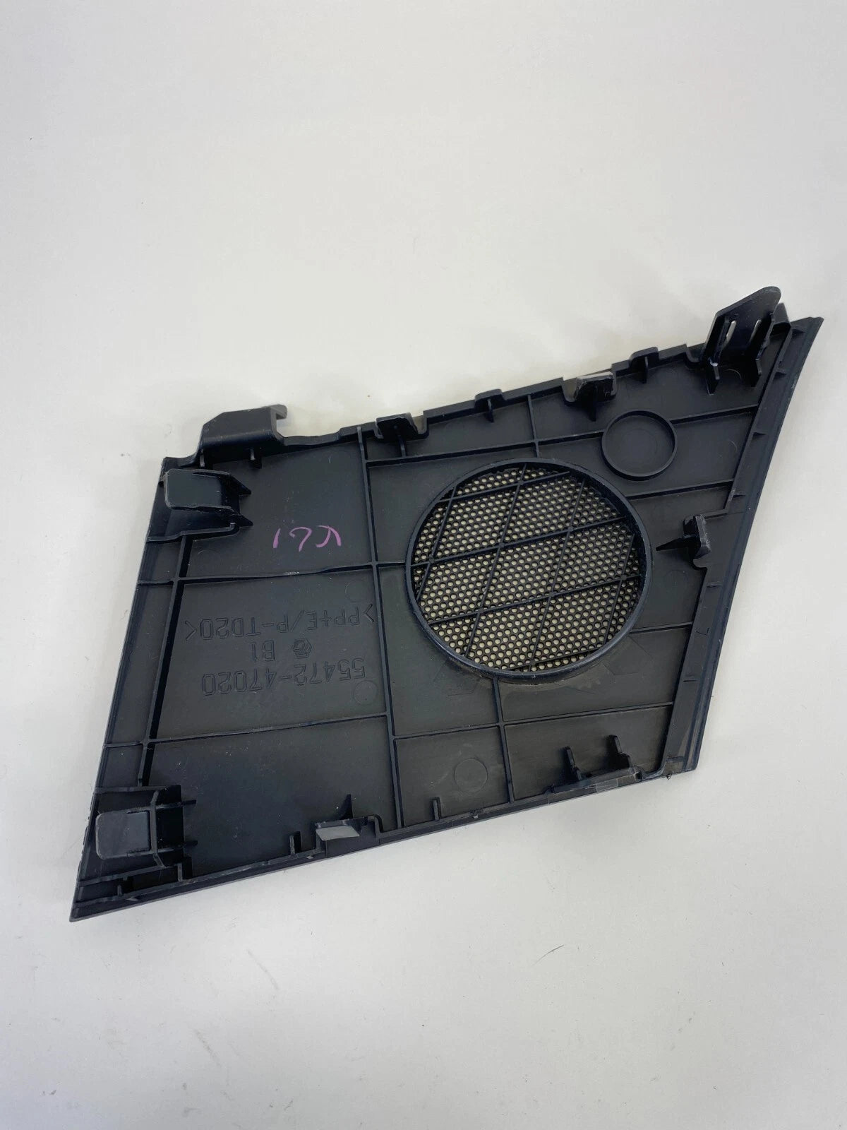 2010-2015 TOYOTA PRIUS LEFT DRIVER DASH SPEAKER COVER GRILLE OEM 55472-47020