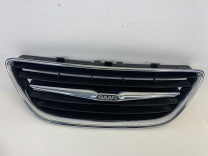 2003-2007 Saab 9-3 Sedan Front Bumper Radiator Center Grille Set of 3 OEM