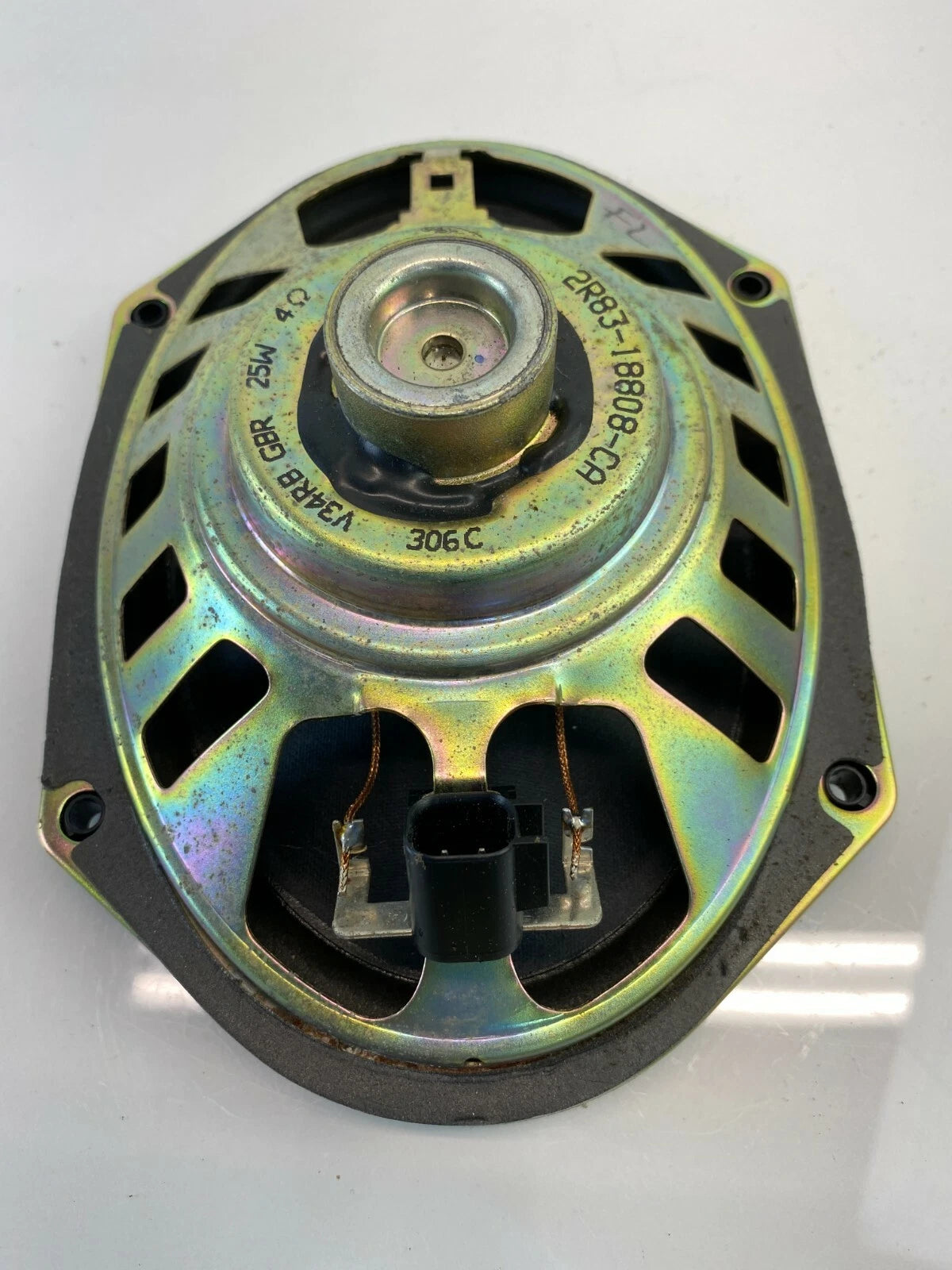 2003-2008 JAGUAR S-TYPE FRONT LEFT SIDE SPEAKER AUDIO SOUND 2R83-18808-CA OEM