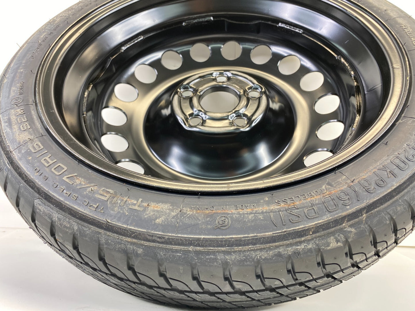 2012-2016 Chevrolet Sonic Emergency Spare Tire Compact Donut T115/70R16 92M