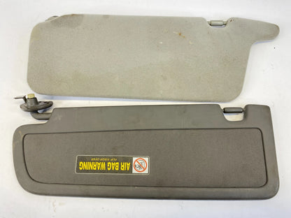 2001-2005 HONDA CIVIC SUN VISOR SET PAIR DRIVER AND PASSENGER SIDE OEM