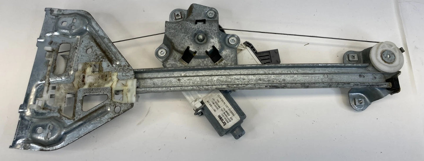 05-11 CADILLAC STS REAR RIGHT DOOR POWER WINDOW MOTOR & REGULATOR 25999741 OEM