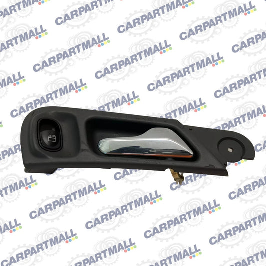 01-05 MERCEDES-BENZ C320 REAR RIGHT SIDE INTERIOR DOOR HANDLE W/ WINDOW SWITCH