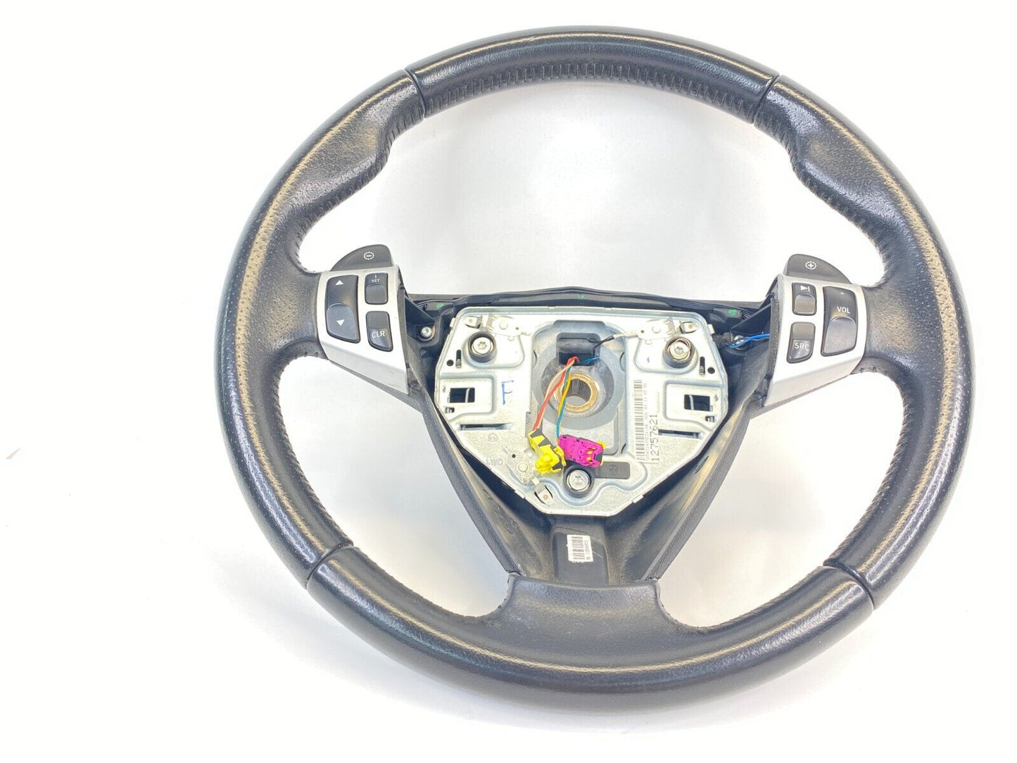 2006-2009 Saab 9-5 95 Steering Wheel w/ Switches Control Buttons 12757621 OEM