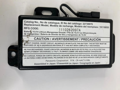 06-13 CHEVY IMPALA ONSTAR COMMUNICATION INTERFACE BACKUP BATTERY MODULE 22739970