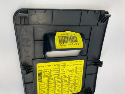 2015 2016 Kia Forte 1.8L L4 Dashboard Lower Left Side OBD Fuse Box Trim Cover