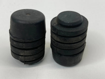 2004-2008 ACURA TL FRONT HOOD RUBBER CUSHION STOPPER BUMPER PAIR SET OEM
