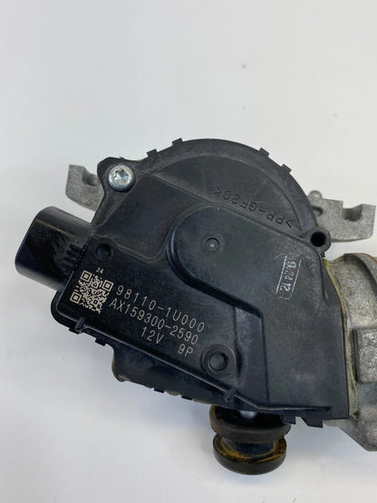 2011-2014 HYUNDAI SONATA FRONT WINDSHIELD WIPER MOTOR UNIT OEM 98110-1U000