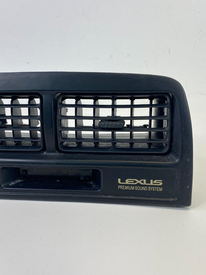 1997-2001 Lexus ES300 Center Dash A/C Air Vents w/ Clock & Hazard Switch OEM