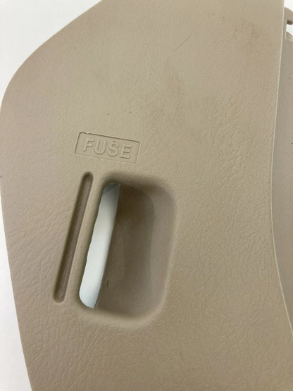 98-02 HONDA ACCORD FRONT RIGHT PASSENGER SIDE FUSE BOX LID ACCESS PANEL COVER