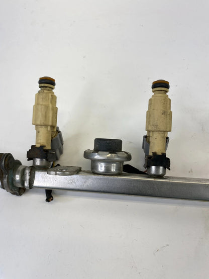 2010-2013 KIA FORTE KOUP 2.0L ENGINE FUEL RAIL INJECTION INJECTORS W/ LINE OEM