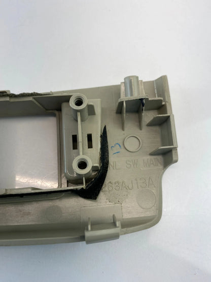 2010-2014 SUBARU LEGACY MASTER WINDOW SWITCH BEZEL TRIM COVER 263AJ13A OEM