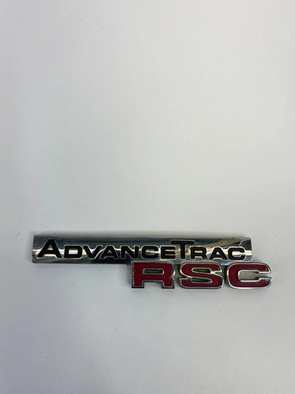 2006-2010 FORD EXPLORER REAR TRUNK ADVANCE TRAC RSC EMBLEM LOGO BADGE
