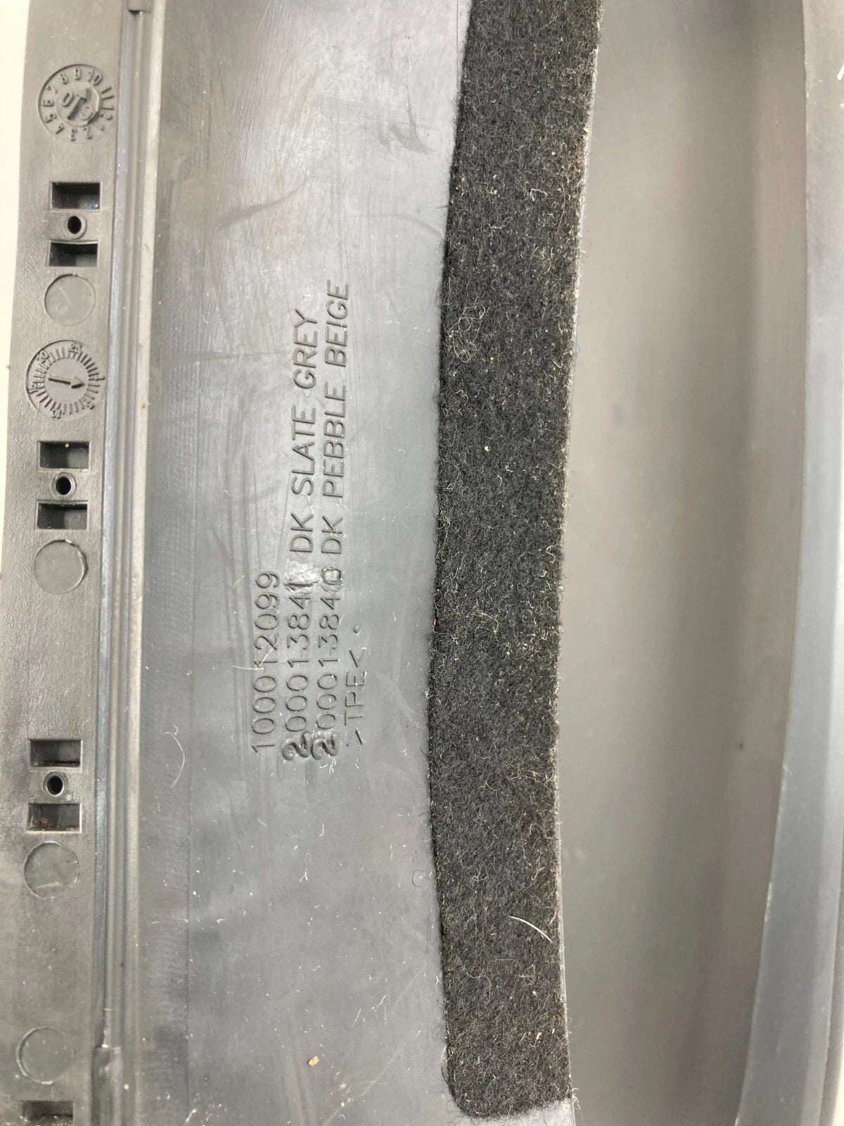 2009 2010 DODGE JOURNEY DASH SPEEDOMETER CLUSTER TRIM BEZEL COVER OEM 1GE11TRMAA