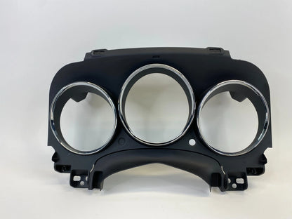 10-12 DODGE CALIBER DASH INSTRUMENT SPEEDOMETER CLUSTER TRIM BEZEL 1JW59TRMAA