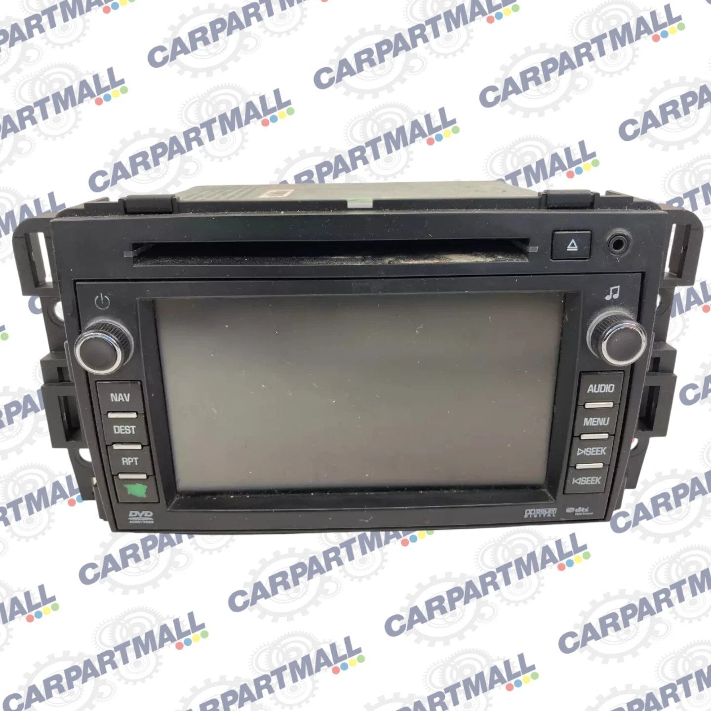 2009 Buick Enclave Radio AM/FM CD DVD Disc Player Nav Display Screen 20792738