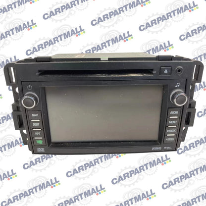 2009 Buick Enclave Radio AM/FM CD DVD Disc Player Nav Display Screen 20792738
