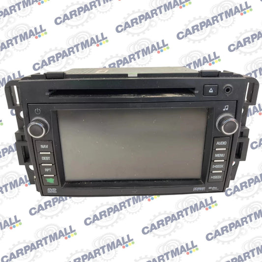 2009 Buick Enclave Radio AM/FM CD DVD Disc Player Nav Display Screen 20792738