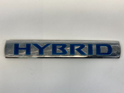 07-11 Nissan Altima Sedan Hybrid Deck Lid or Side Door Emblem Nameplate Badge