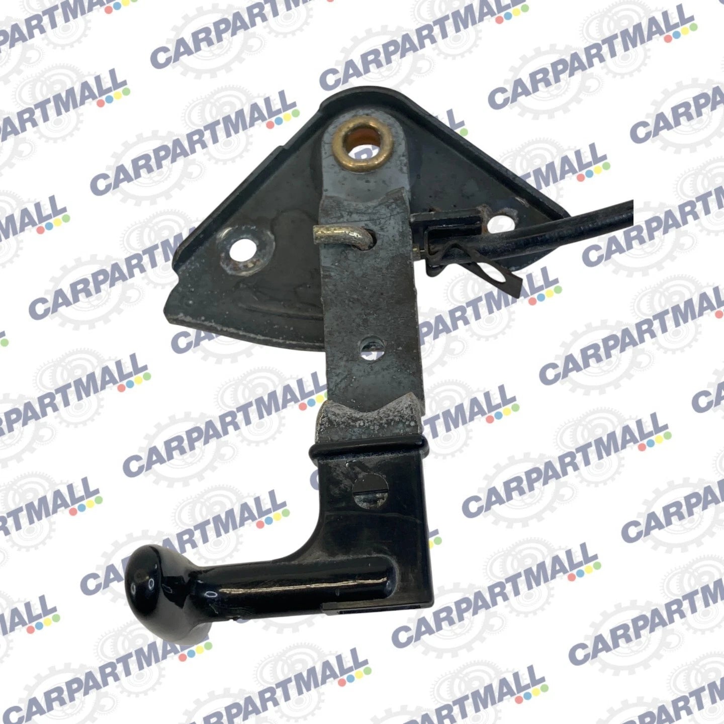 1998-2001 AUDI A6 QUATTRO FRONT HOOD LOCK LATCH RELEASE LEVER ASSEMBLY OEM