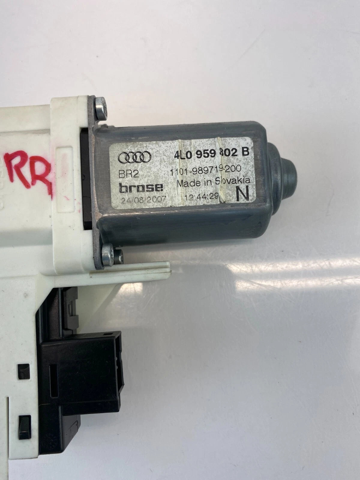 2007-2009 07-09 AUDI Q7 REAR RIGHT BACK SIDE DOOR POWER WINDOW MOTOR OEM