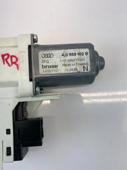 2007-2009 07-09 AUDI Q7 REAR RIGHT BACK SIDE DOOR POWER WINDOW MOTOR OEM