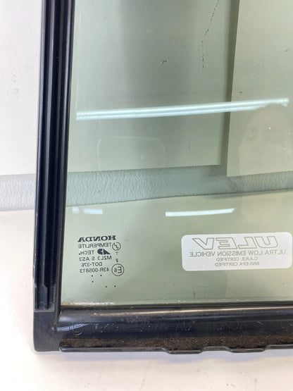2003-2008 HONDA PILOT REAR LH LEFT DOOR VENT WINDOW GLASS FIXED 73491S9VAA0 OEM