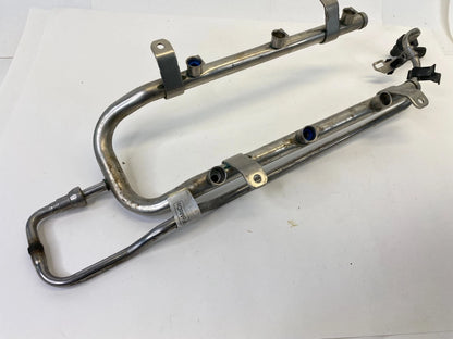 09-12 FORD FLEX 3.5L ENGINE FUEL SUPPLY INJECTION RAIL SET W /LINE 7T4E9F797 OEM