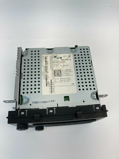 2012 12 Chevrolet Sonic Radio AM/FM Audio Stereo Receiver Player Unit 95179018