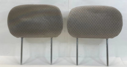 1998-2002 TOYOTA COROLLA FRONT LEFT & RIGHT SEAT HEADREST HEAD REST PAIR SET OEM