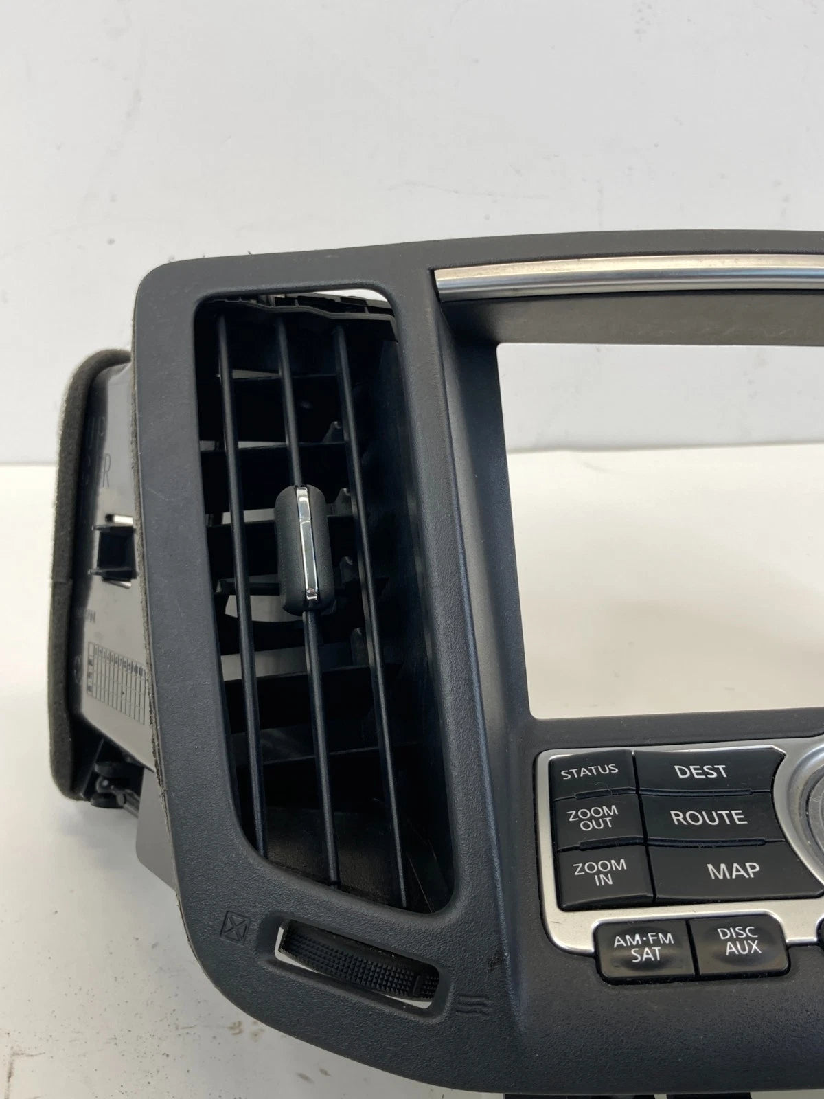 2008-2013 INFINITI G37 SEDAN DASH NAVI INFO CONTROL PANEL SWITCH OEM