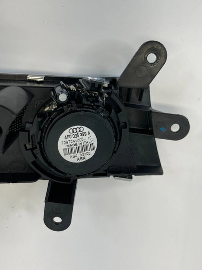 06-11 AUDI A6 FRONT LEFT DRIVER SIDE INNER DOOR HANDLE W/TWEETER 4F0-837-019-C