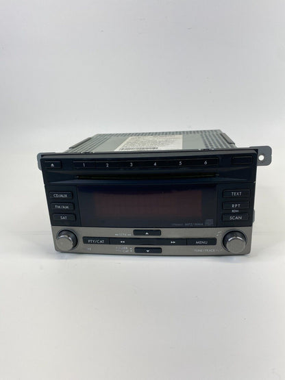 11-13 Subaru Forester AM FM Radio Stereo Single CD Player Receiver 86201SC620