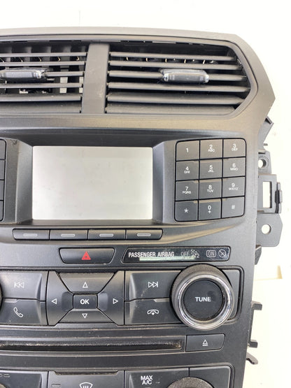 2016-2019 FORD EXPLORER RADIO & CLIMATE CONTROL PANEL ASSY JB5T-18A802-BD