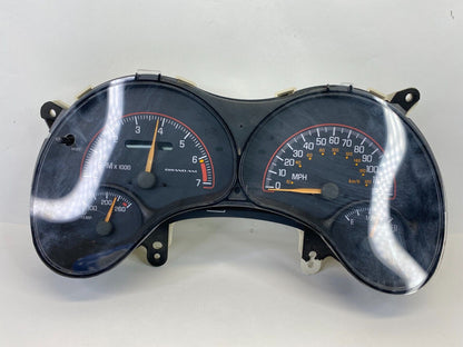 2004 Pontiac Grand AM Instrument Cluster Speedometer Gauges 143K Miles 12232412