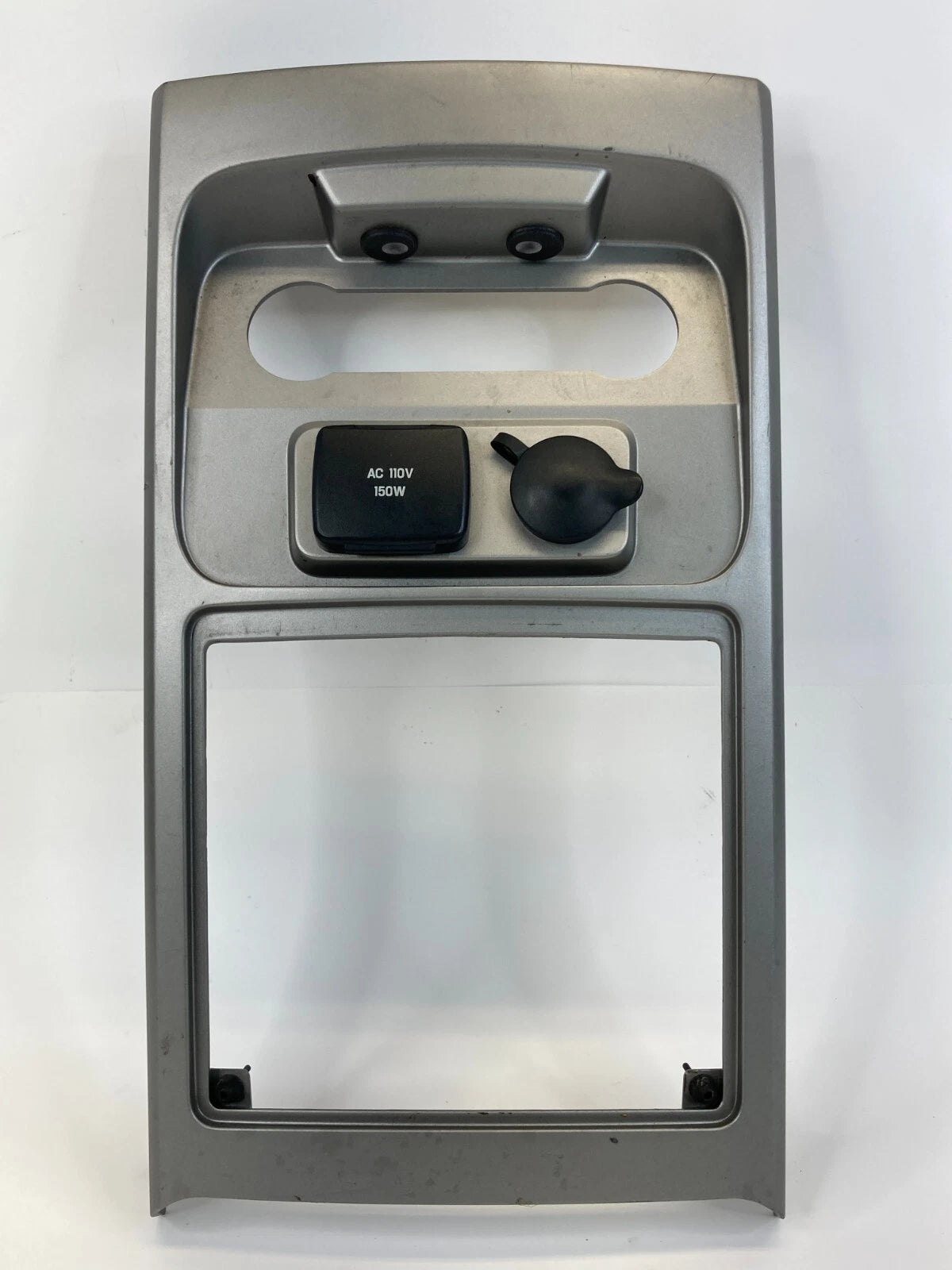 2009-2012 FORD FLEX REAR CENTER CONSOLE PANEL BEZEL TRIM POWER OUTLET OEM