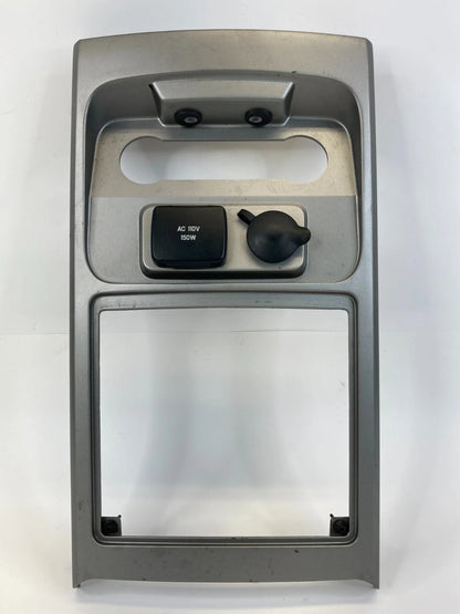 2009-2012 FORD FLEX REAR CENTER CONSOLE PANEL BEZEL TRIM POWER OUTLET OEM