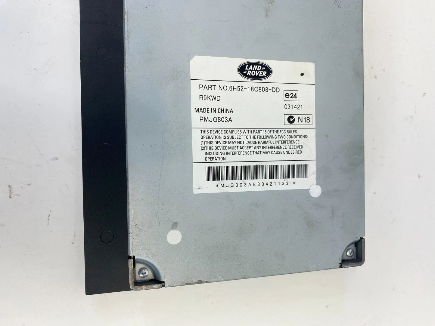 2009-2011 JAGUAR XF AUDIO SYSTEM POWER AMPLIFIER MODULE 6H52-18C808-DD OEM