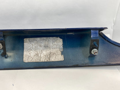 12 13 14 Ford Focus Sedan Rear Trunk Deck Lid Molding Finish Panel w Emblem Blue