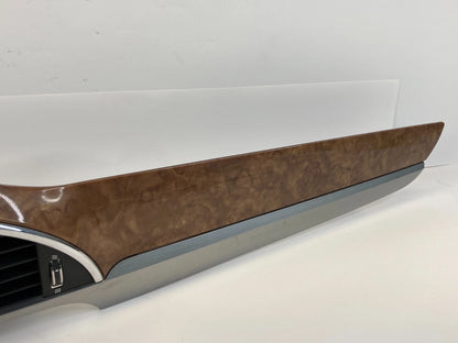 2008-2012 BUICK ENCLAVE DASH CENTER CLOCK BEZEL AIR VENT TRIM PANEL 25913502 OEM