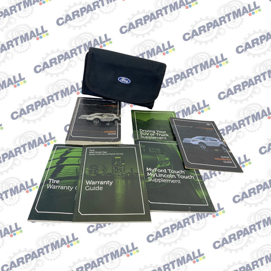 2012 12 FORD EXPLORER OWNERS MANUAL & CASE GUIDE BOOK SET OEM