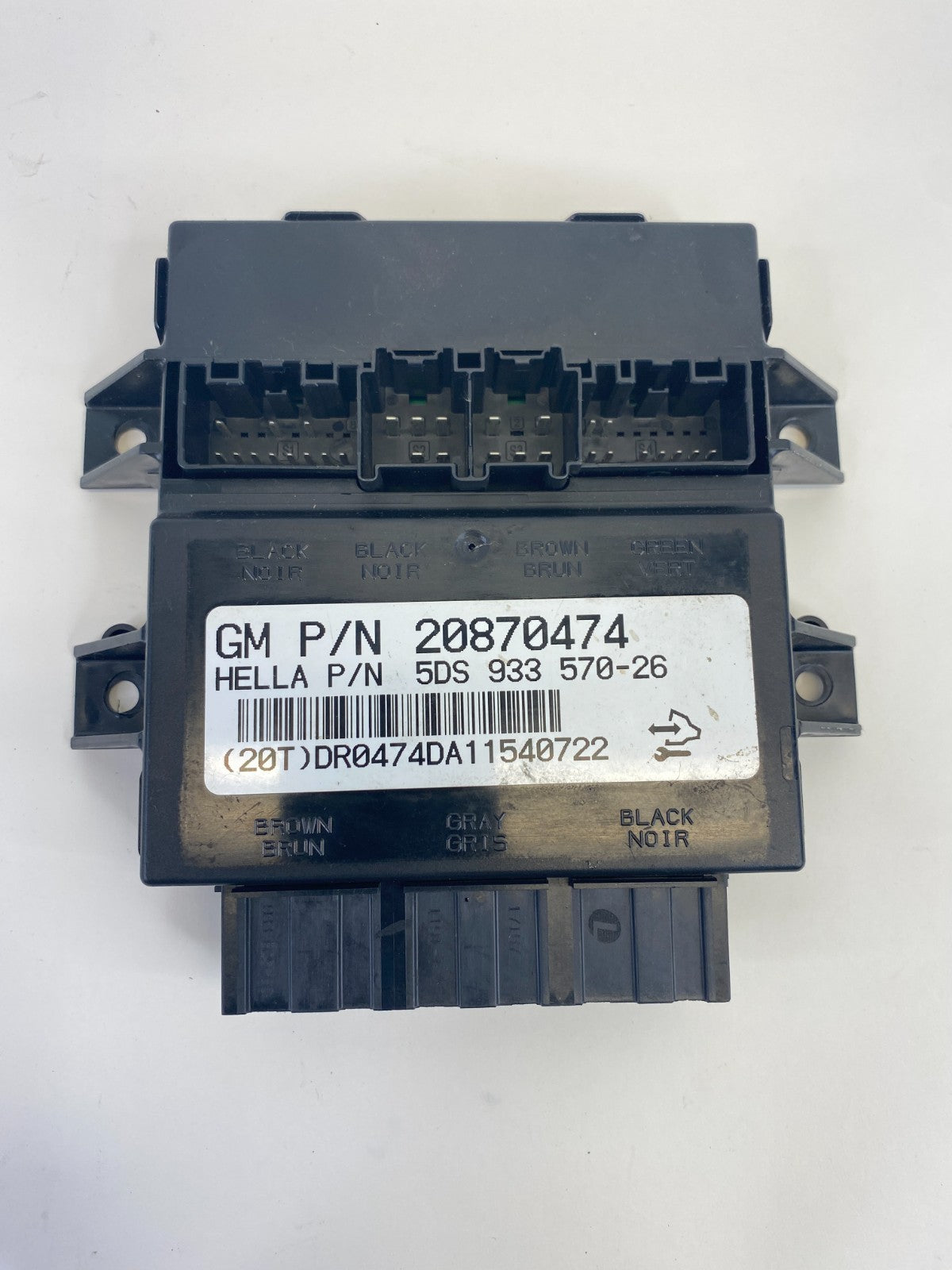 2011 11 Buick Enclave Front Seat Memory Control Module 20870474 OEM