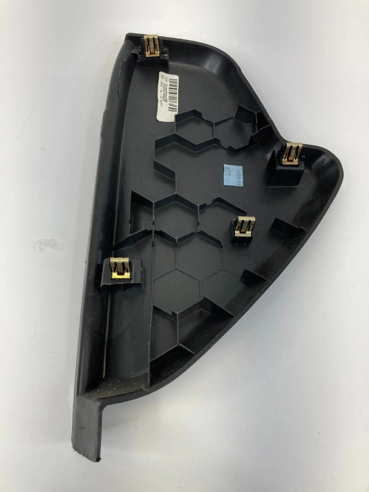 13-15 CHEVY MALIBU DASH RIGHT PASSENGER SIDE END CAP COVER MOLDING TRIM 22878630