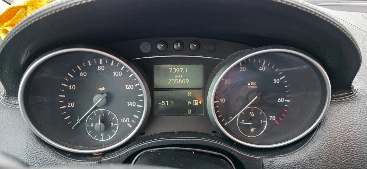 2007 2008 MERCEDES-BENZ GL450 INSTRUMENT CLUSTER SPEEDOMETER 255K MILES