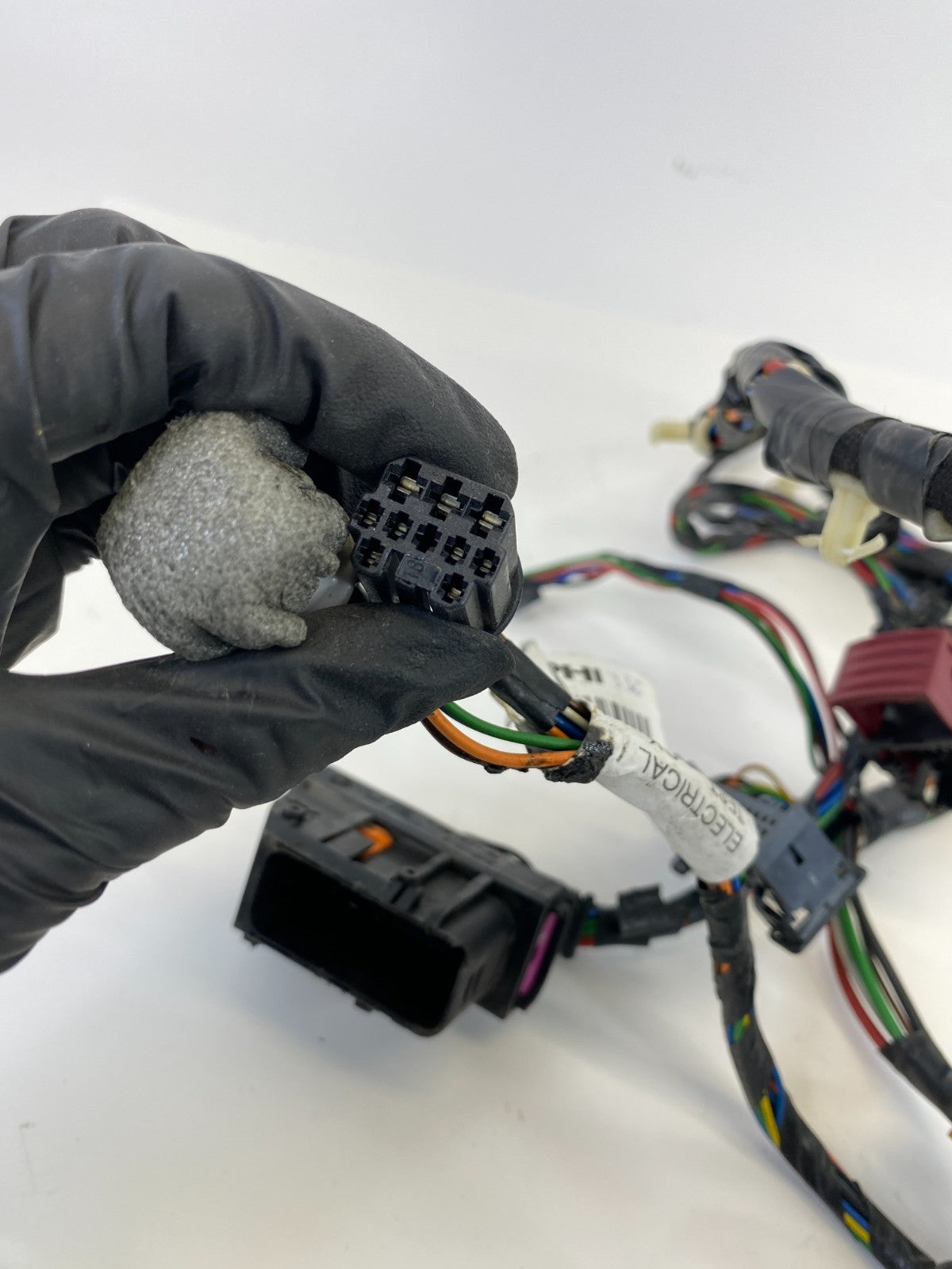 03-11 Saab 9-3 Front Right Passenger Side Door Harness Wire Wiring 12833182 OEM