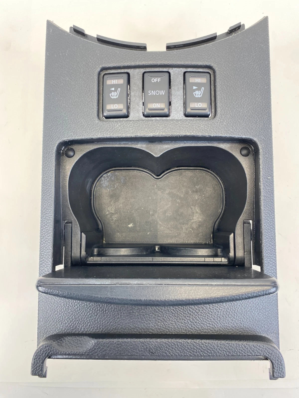 2008 2009 INFINITI G35 SEDAN CENTER CONSOLE CUP HOLDER ASSEMBLY OEM 68430JL00A