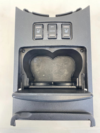 2008 2009 INFINITI G35 SEDAN CENTER CONSOLE CUP HOLDER ASSEMBLY OEM 68430JL00A