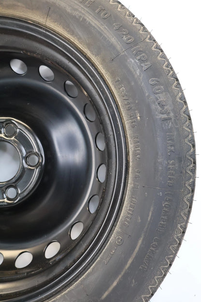 01-05 MERCEDES-BENZ C240 SPARE TIRE RIM WHEEL COMPACT DONUT 125/90/R16 98M OEM