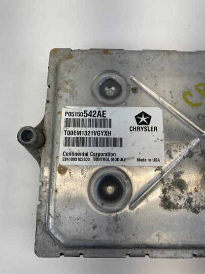 11 Jeep Patriot Engine 2.4L Computer Control Module Unit ECU ECM 05150542AE OEM